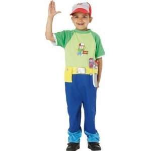   Rubies Handy Manny Fancy Dress Outfit   Age 3   5 Years Toys & Games
