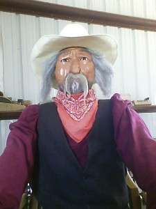 Life Size Statue Display Cowboy Doll 238  