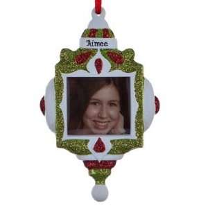  Personalized Ornament Frame Christmas Ornament: Home 