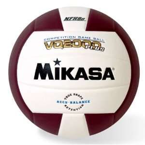  VQ2000 Microcell Competition Mikasa Volleyballs MAROON 