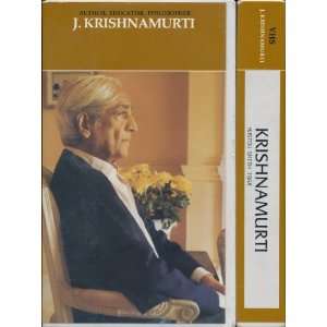  J. Krishnamurti with Huston Smith. VHS Tape. Everything 
