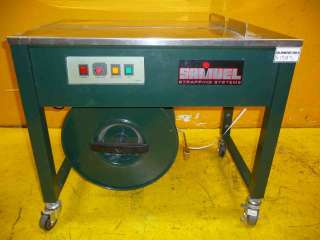 Samuel Strapping Systems SP 4 Strapping Machine Working  