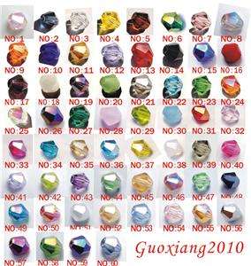 Pick Jewelry 1000pcs 4mm Swarovski Crystal 5301 Bicone Beads  