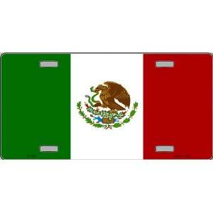  Mexico Flag License Plate 