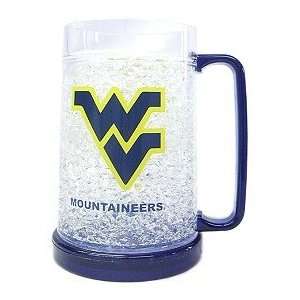  West Virginia Mountaineers Crystal Freezer Mug Sports 