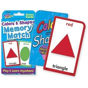  Colors and Shapes Memory Match: Toys & Games