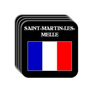  France   SAINT MARTIN LES MELLE Set of 4 Mini Mousepad 