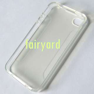   TPU Clear Gel Hard Case Cover Protector Case For Iphone 4GS  