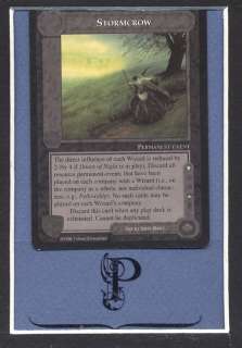 Stormcrow Middle Earth the Dragons Promo Card CCG MECCG  
