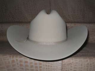 Mens Larry Mahans Belly 4x Beaver Fur Felt Cowboy Hat  