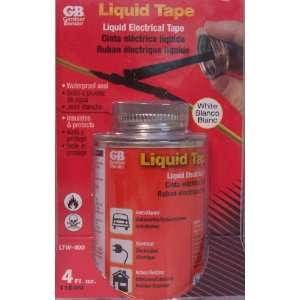   Electrical Tape 4 Fl. oz. White Waterproof Seal Insulates and Protects