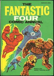   Comic Annual UK Hardcover HC HB 1970 Rare Marvel Jack Kirby art  