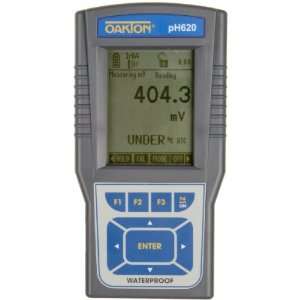  Oakton Waterproof pH/Ion 620 Meter, For Measures pH, mV 