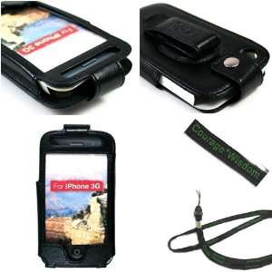  iphone 3G 3Gs Deluxe Black Carrying case for iphone 3G 