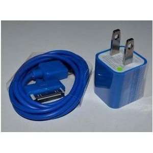  2in1 USB Wall Power Charger Adapter + Cable for Ipod 
