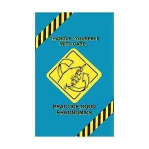  Marcom Industrial Ergonomics Safety Meeting Poster: Home 