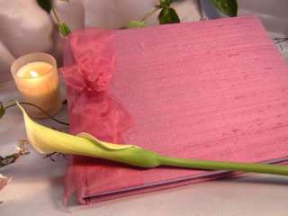 lovely handmade silk guest book your guests will love recording their 