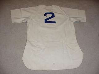 1939 Leo Durocher Game Worn Flannel Uniform Brooklyn Dodgers HOF 