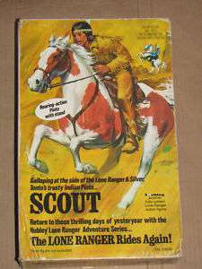 Vintage LONE RANGER Marx/Hubley SCOUT Horse 70s MIB  