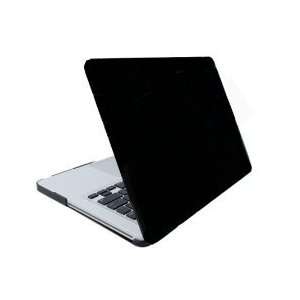   15.4 Aluminum MacBook Crystal Hard Case Cover, Black