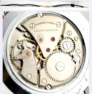 Superb Jules Jurgensen Vintage 14K Gold Mens Wristwatch  