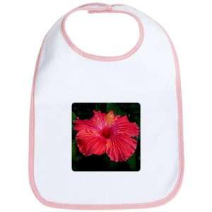  Baby Bib Petal Pink Red Hibiscus Bloom: Everything Else