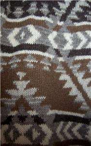 Ralph Lauren Navajo Indian Print Wool Sweater SZ L  