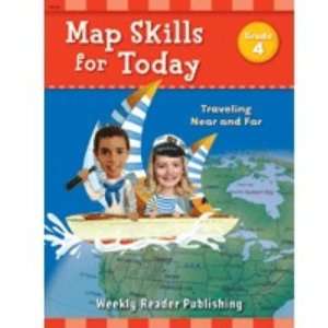  Gareth Stevens Publishing Map Skills for Today   Grade 4 