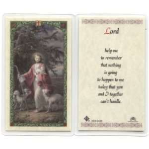 Good Shepherd   Lord, Help Me Remember Holy Card (HC9 243E 