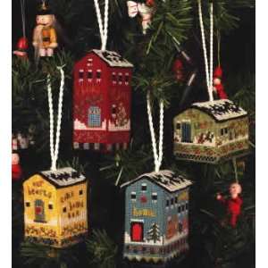  Beautiful Finishing 3   Little House Ornaments(cross 