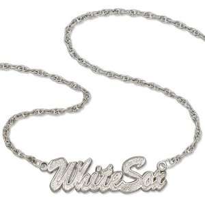  Chicago White Sox Script Necklace By Logoart®