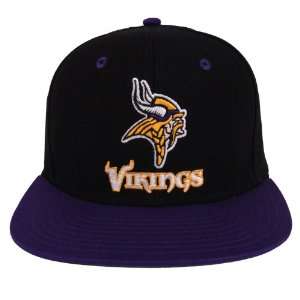   Minnesota Vikings Retro Name & Logo Snapback Cap Hat 