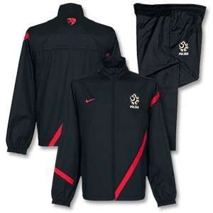  12 13 Poland Sideline Warm Up Suit   Black: Sports 