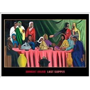  Last Supper by Juda Ward   2 7/8 x 4 inches   Magnet: Home 