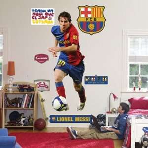  Fathead Barcelona Lionel Messi Wall Graphic Sports 