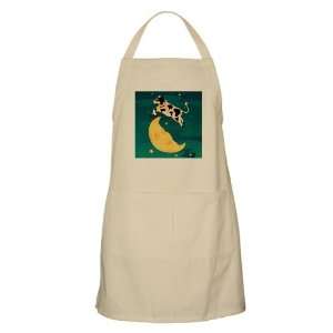  Apron Khaki Cow Jumped Over the Moon 