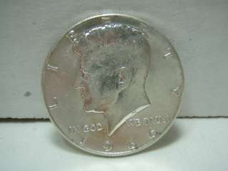 1966 Kennedy Silver Half Dollar Circulated  