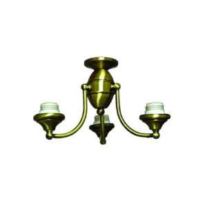   : Casablanca 3 Light Ceiling Fan Light Kit K101 11: Home Improvement