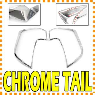 Chrome Rear Light Lamp Cover For 11 12 Kia New Picanto  