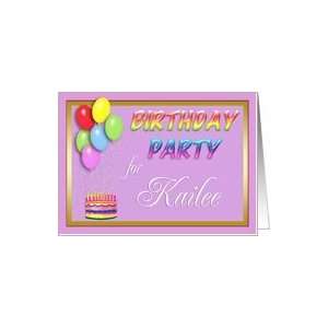  Kailee Birthday Party Invitation Card Toys & Games