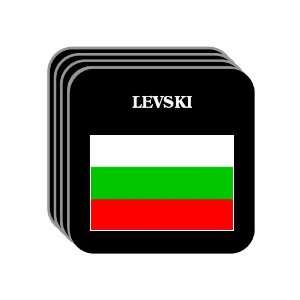  Bulgaria   LEVSKI Set of 4 Mini Mousepad Coasters 