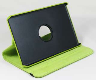   360 Rotation Leather Case Cover for  Kindle Fire   Green Color