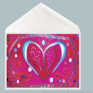  Heart Valentine card by Nicole Kapan 