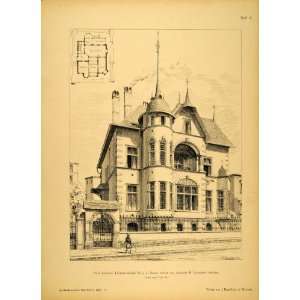  1890 Print House Lichensteinallee 4 Berlin Architecture 