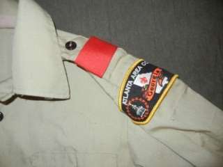 Boy Scout Uniform Shirt Short sleeves top Tan BSA YMD Youth Medium M 