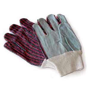  Leather Palm Work Gloves Package of 12
