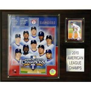   Texas Rangers 2010 American League Championship Plaque: Home & Kitchen