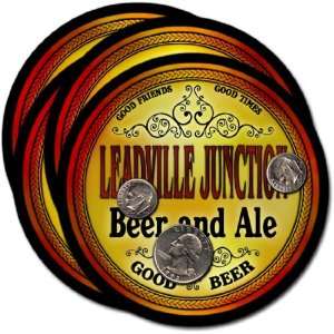  Leadville Junction , CO Beer & Ale Coasters   4pk 