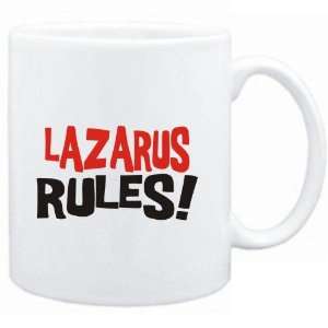  Mug White  Lazarus rules  Male Names
