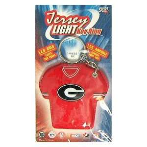    Georgia Bulldogs Jersey Keylight Keychain: Sports & Outdoors